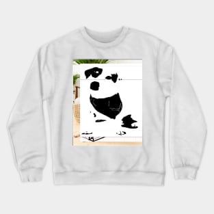 Panda Dog Crewneck Sweatshirt